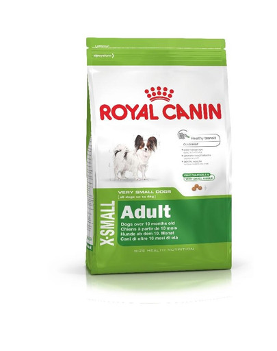 ROYAL CANIN X-Small adult 3 kg sausas maistas suaugusiems šunims, labai mažos veislės