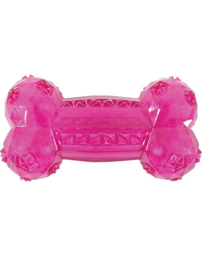 Zolux žaisliukas TPR Pop kaulas 12 cm rožinis
