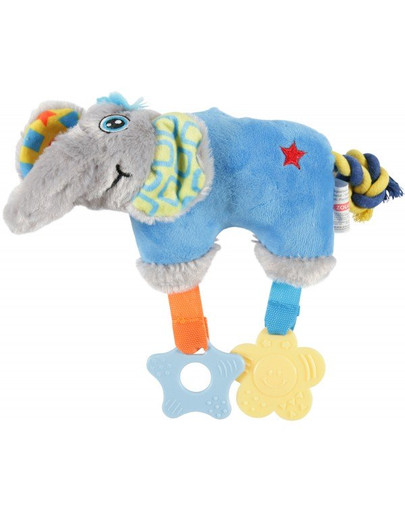ZOLUX Puppy žaislas dramblys mėlynas 20 cm