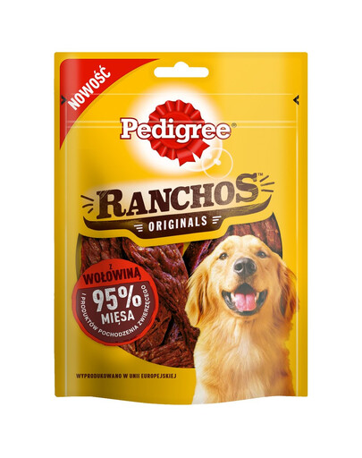 PEDIGREE Ranchos skanėstai su 95% jautienos 7*70 g