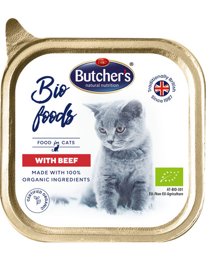 BUTCHER'S BIO foods jautienos dėžutė 85 g