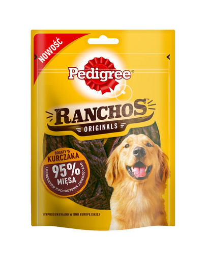 PEDIGREE Ranchos skanėstai su 95% vištienos 7*70 g