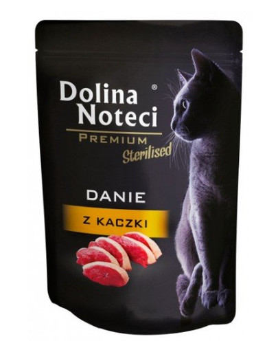 DOLINA NOTECI Premium Danie su antiena sterilizuotoms katėms 85 g