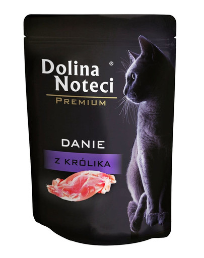DOLINA NOTECI Premium Danie triušiena suaugusioms katėms 85 g