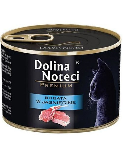 DOLINA NOTECI Premium gausu ėrienos suaugusioms katėms 185 g