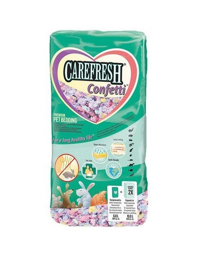 JRS CareFresh Confetti spalvotas kraikas 10 l