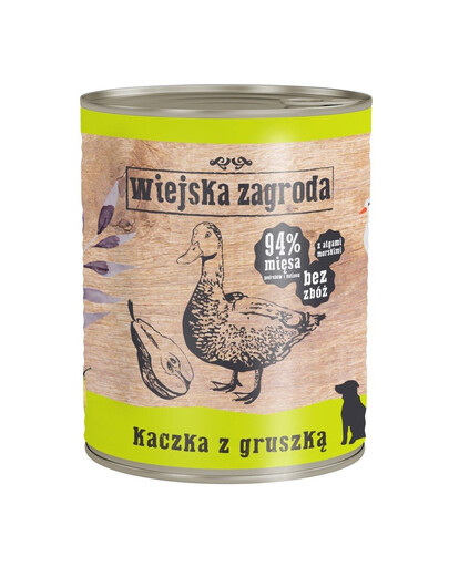 WIEJSKA ZAGRODA Antiena su kriaušė 800 g maistas be grūdų