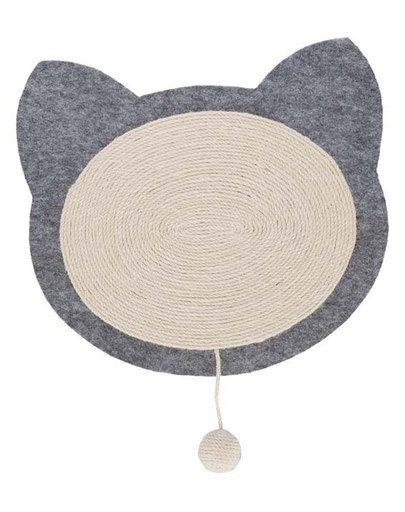TRIXIE draskyklė kilimėlis 40 × 35 cm natūralios / pilkos spalvos