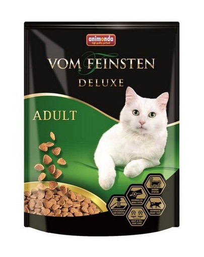 ANIMONDA Vom Feinsten Deluxe Adult vištienos pašaras suaugusioms katėms 250 g