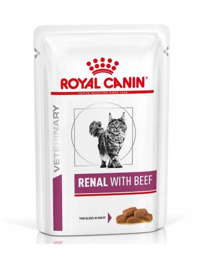 ROYAL CANIN Renal Feline hovězí 48 x 85 g