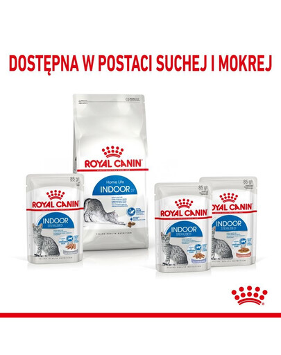 ROYAL CANIN Indoor sterilised paštetas12x85 g