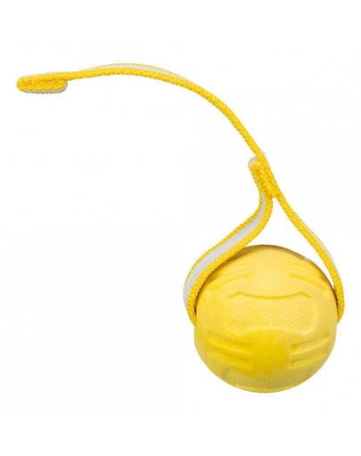 TRIXIE kamuoliukas su virvė  šuniukui Sporting TPR 6 cm/20 cm