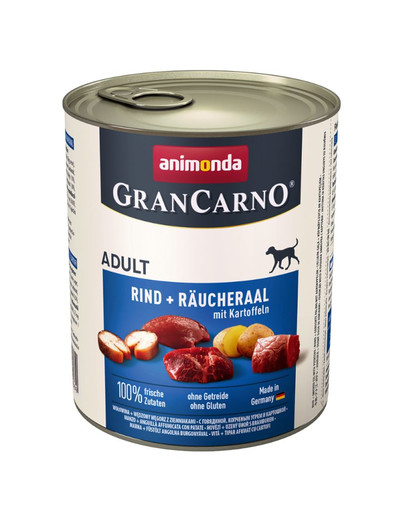 ANIMONDA Grancarno konservai su rūkytu unguriu ir bulvėmis 400 g