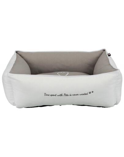 TRIXIE guolis Pet's Home bed 80 × 60 cm pilkas-rudas