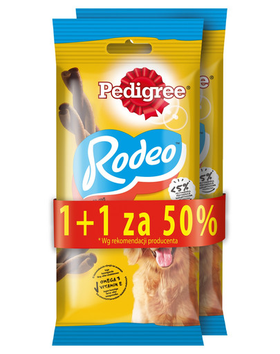 PEDIGREE Rodeo 123 g x 6 1 + 50% NEMOKAMAI