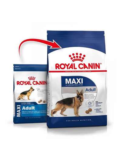 ROYAL CANIN Maxi Adult 30 kg (2x15kg)sausas maistas suaugusiesiems šunims iki 5 metų, didelėms veislėms