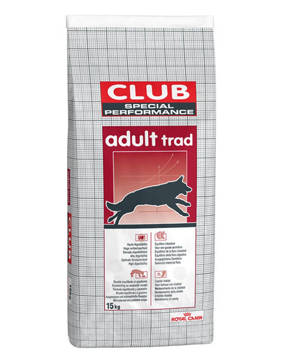 ROYAL CANIN Club Adult Trad sausas maistas suaugusiems šunims, kurių aktyvumas normalus 30 kg (2 x 15 kg)