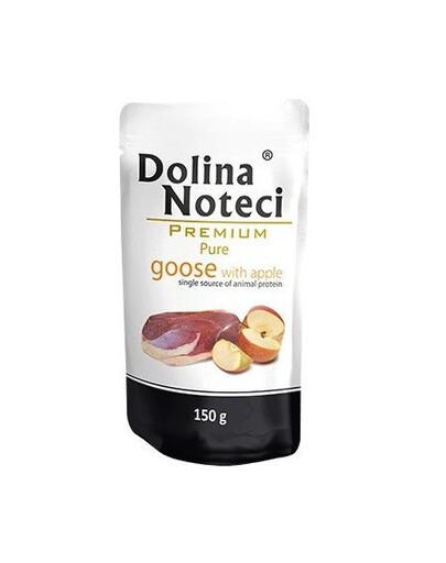 DOLINA NOTECI Premium Pure gęś z jabłkiem 150 g x 10 szt.