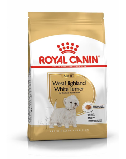 ROYAL CANIN West Highland White Terrier Adult 3 kg + pirkinių krepšys