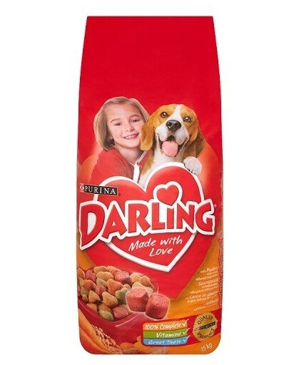 DARLING su paukštiena ir daržovėmis 30 kg (2 x 15 kg)