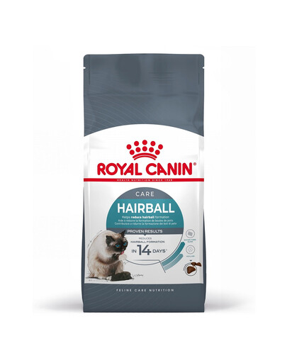 ROYAL CANIN Hairball Care 10 kg + Šlapias maistas Intense BEAUTY padaže 85 g x 12