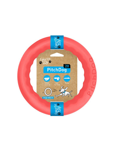 PULLER Pitch Dog pink 20` ring šuniui rausvas 20 cm
