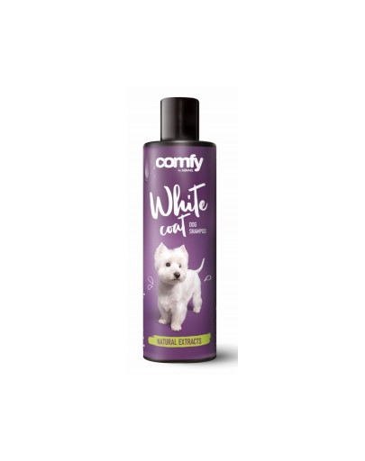 COMFY White Coat Dog shampoo šampūnas šviesiaplaukiams šunims