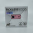 TICKLESS Mini Dog ultragarsinis erkių ir blusų repeleris mažų veislių šunims Baby Pink + KONG teniso kamuoliukai X-Small 3 vnt. 4 cm