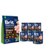 BRIT Premium By Nature Adult Extra Large XL 3 kg + 6 x 800 g BRIT vištienos ir širdžių šunų šlapias maistas