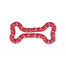 PET NOVA DOG LIFE STYLE Šuns virvė, kaulas 20 cm, raudona, mėtų aromatas