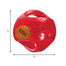 KONG Jumbler Ball Assorted L/XL kamuolys