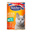 BUTCHER'S Natural&Healthy Cat su jūros žuvies gabalėliais želėje 400 g
