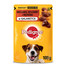 Pedigree konservai su jautiena drebučiuose 100 g x24