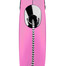 Flexi New Classic S virvinis pavadėlis 5 m rožinis iki 12 kg