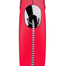 Flexi New Classic S virvinis pavadėlis 5 m raudonas iki 12 kg