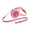 FLEXI New Comfort M Cord 5 m red virvelinis automatinis pavadėlis
