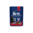 BRIT Premium Cat Adult paketėliai su padažu katėms 24 x 100 g