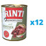 RINTI Kennerfleisch Reindeer  Šiaurės elnias12 x 800 g