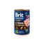 BRIT Premium by Nature Chicken&Hearts 12 x 400 g šlapias maistas šuniui su vištiena
