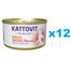 KATTOVIT Feline Diet Niere/Renal Chicken vištiena 12 x 85 g