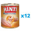 RINTI Singlefleisch Chicken Pure 12 x 400 g monoproteinas vištiena