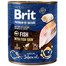 BRIT Premium by Nature 800 g žuvų ir žuvų odos šlapias šunų maistas