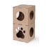 CARTON+ PETS Kartoniniai moduliniai nameliai katėms Twins