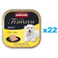 ANIMONDA Vom Feinsten Adult Turkey&Cheese 22x150 g kalakutiena su sūriu suaugusiems šunims