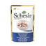 SCHESIR Jelly Adult Tuna&Sea Bass 85g tunas su jūros ešeriu drebučiuose