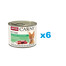 ANIMONDA Carny Kitten Beef&Chicken&Rabbit 6x200 g jautiena, vištiena ir triušiena kačiukams