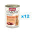 ANIMONDA Carny Kitten Veal&Chicken&Turkey 12x400 g veršiena, vištiena ir kalakutiena kačiukams