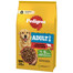 PEDIGREE Adult 500 g su jautiena ir daržovėmis dideliems ir vidutinio dydžio šunims