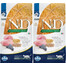 FARMINA N&D Low Grain Lamb & Blueberry Adult Cat 1.5 kg x 2