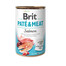 BRIT Pate&Meat salmon 400 g lašišos paštetas šunims